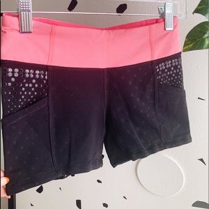 Lululemon tight run shorts